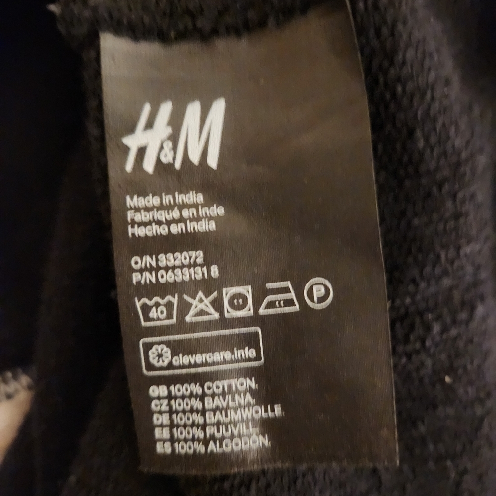 Pink Black Colorblock Hoodie - Picture 9 of 9